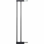 Jatkopala DogSpace Lassie 7 cm 2 kpl, musta dogspace-forlangning-till-lassie-hundgrind-svart-7-cm-2-pack-93