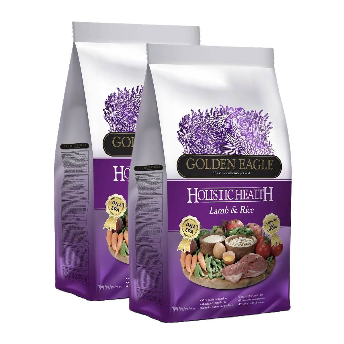 Golden Eagle Holistic Lamb & Rice 2 x 12 kg