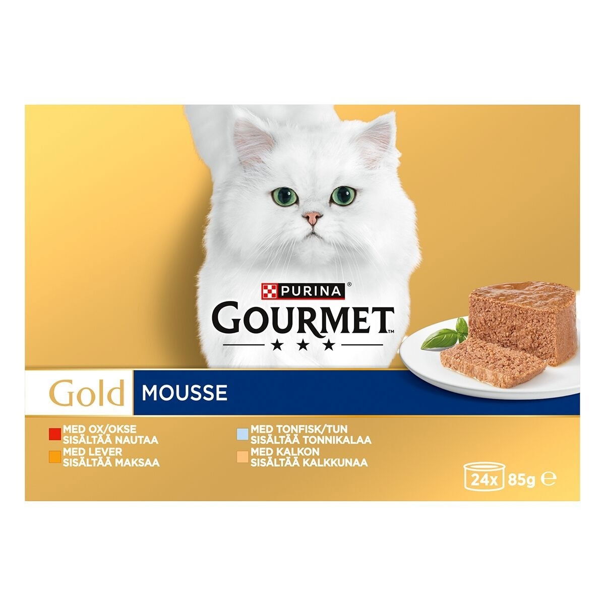 Gourmet Gold Mousse 24x85g