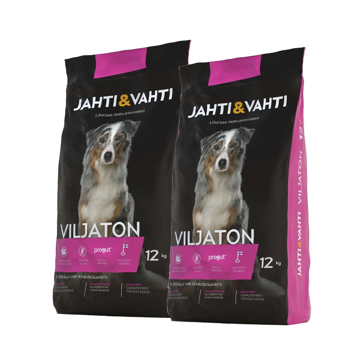 Jahti&Vahti Viljaton 2×12 kg