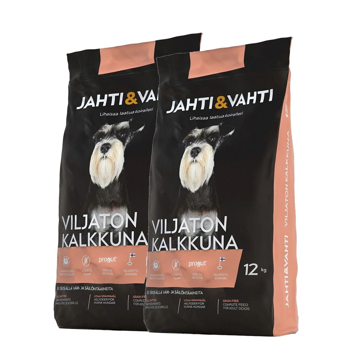 Jahti&Vahti Viljaton Kalkkuna 2×12 kg