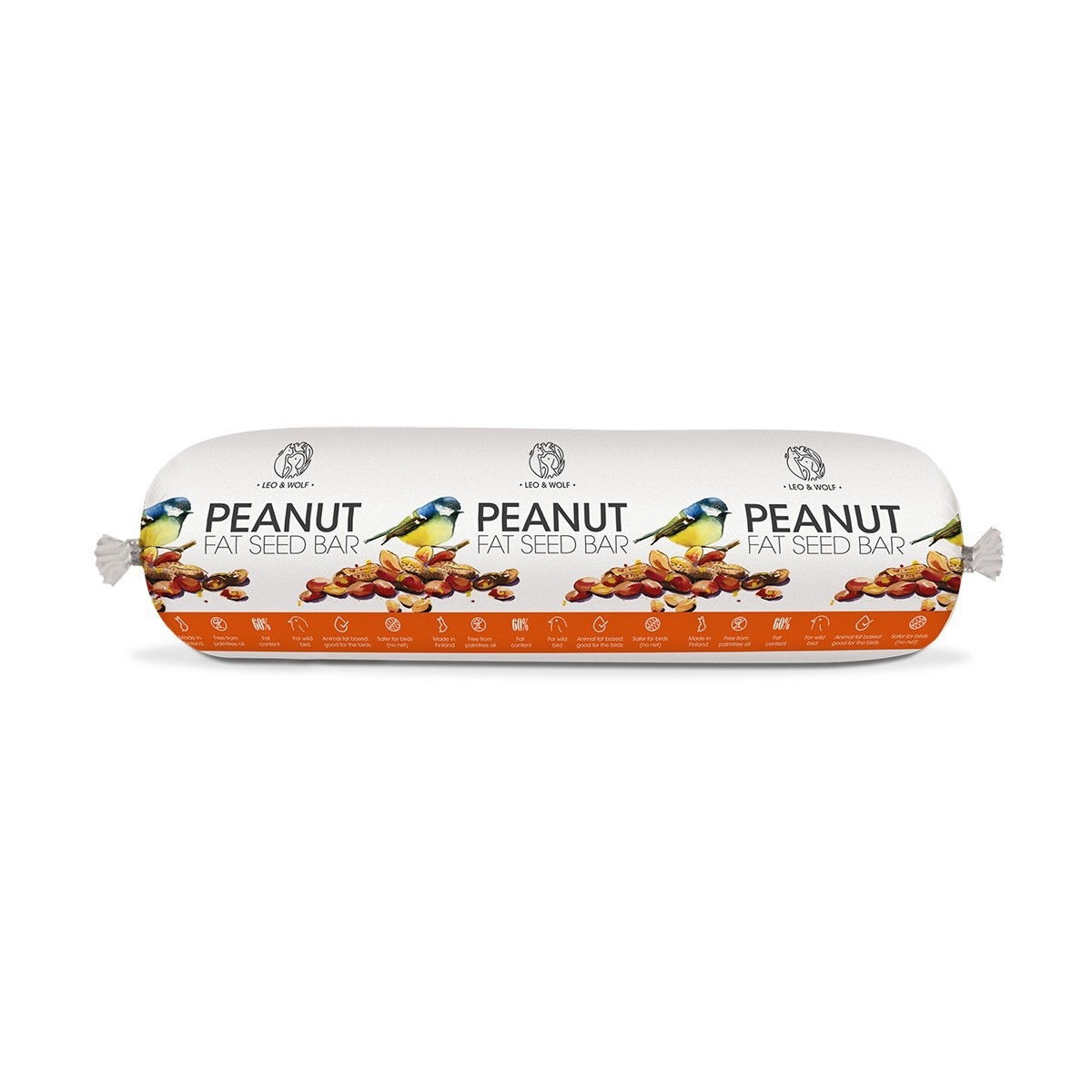 Leo & Wolf linnunruoka pähkinöillä 600 g