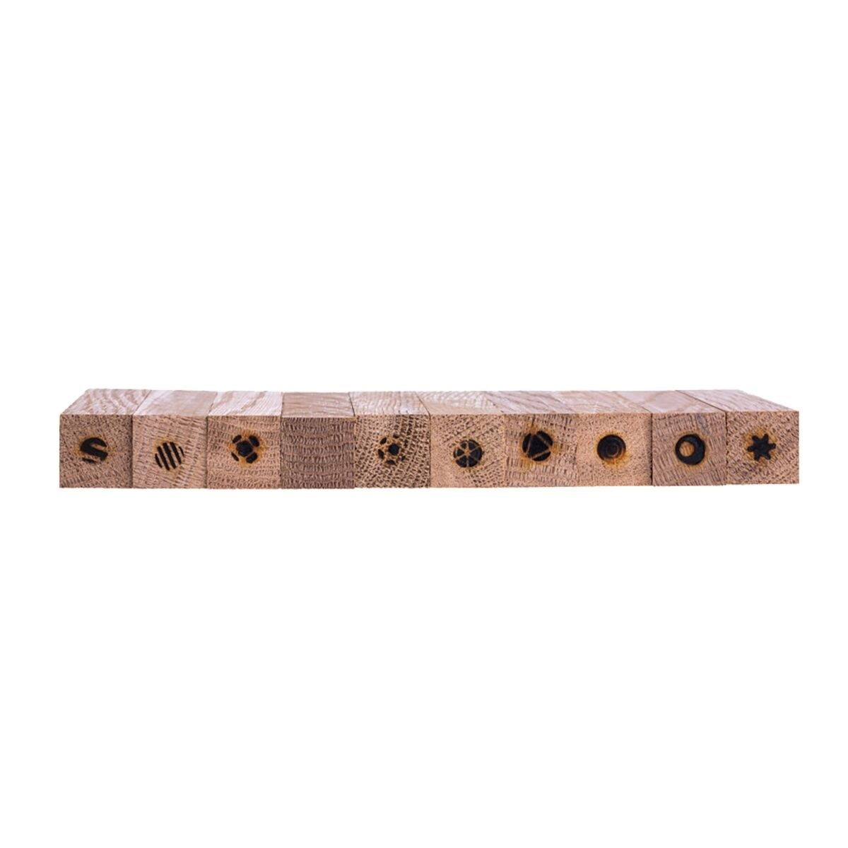Tunnistusnoutokapulat tammesta – Loype, 10 kpl