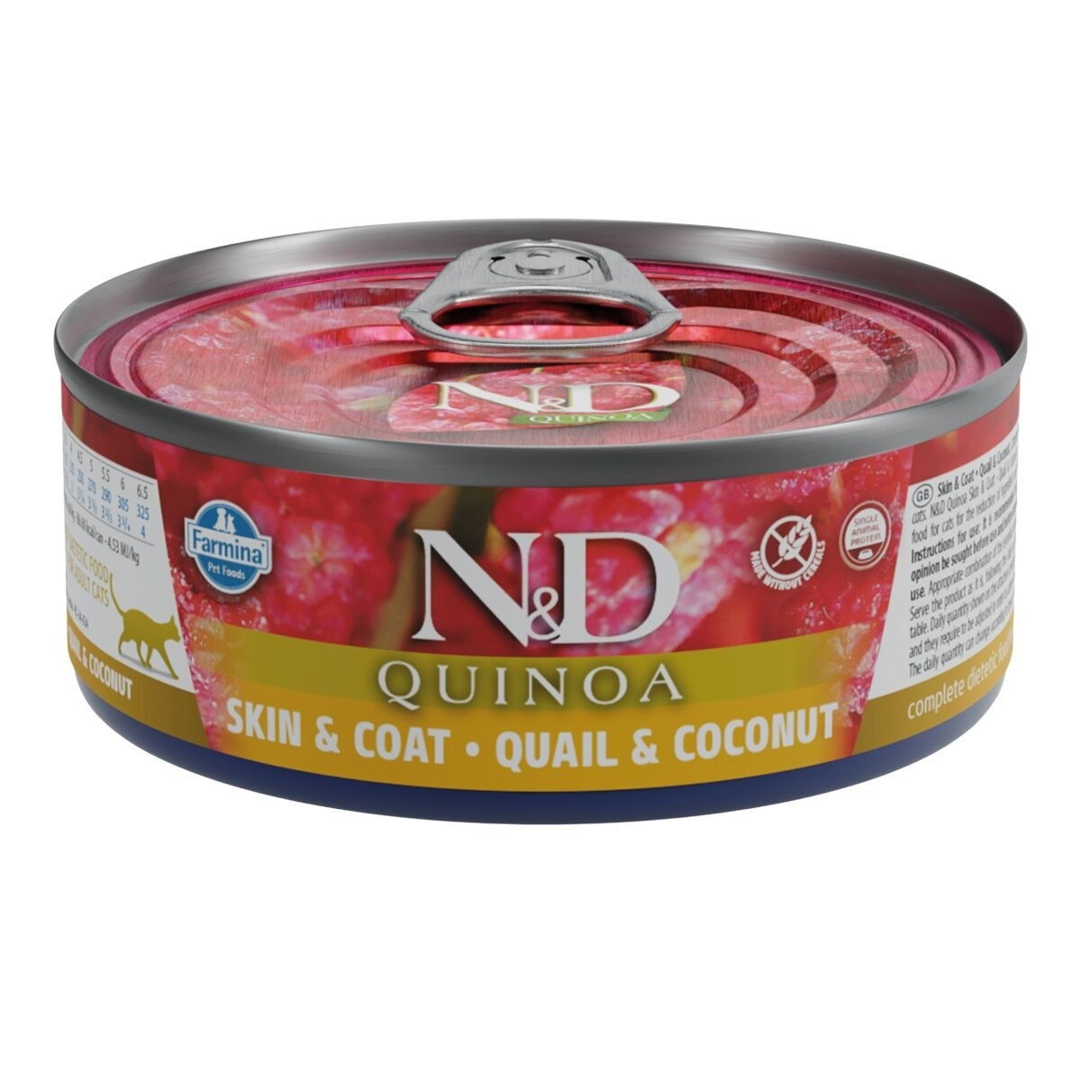 Farmina N&D Cat Quinoa Quail & Coconut 80 g