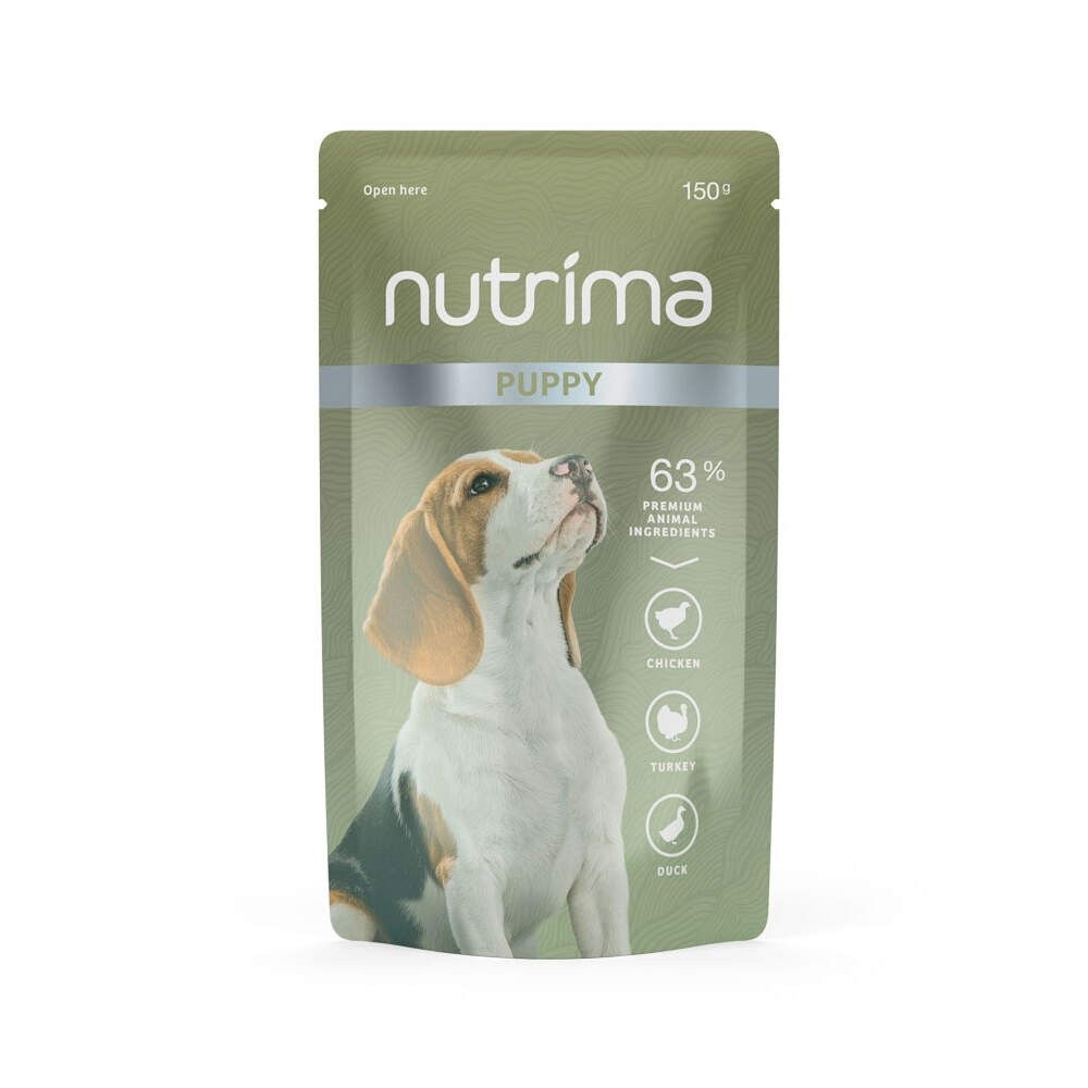 Nutrima Growth Puppy märkäruoka 150g