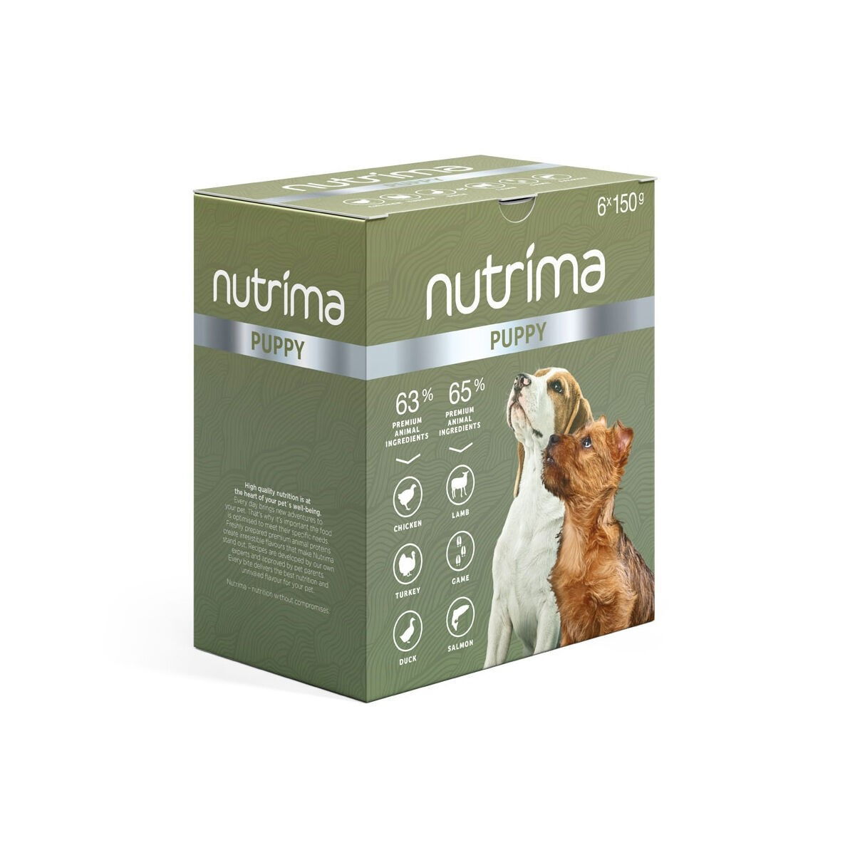 Nutrima Dog Puppy Multipack 6 x 150 g