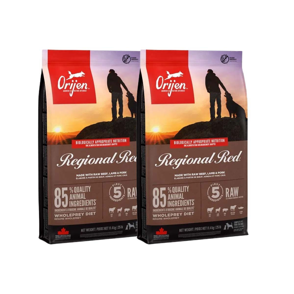 Orijen Regional Red 2×11,4 kg