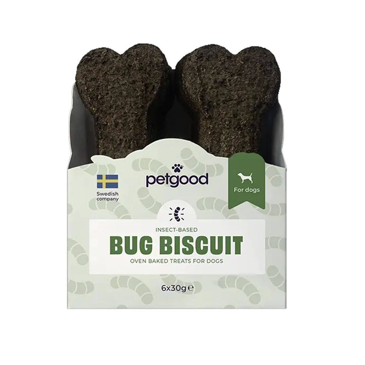 Petgood hyönteispohjaiset koirankeksit 6 kpl
