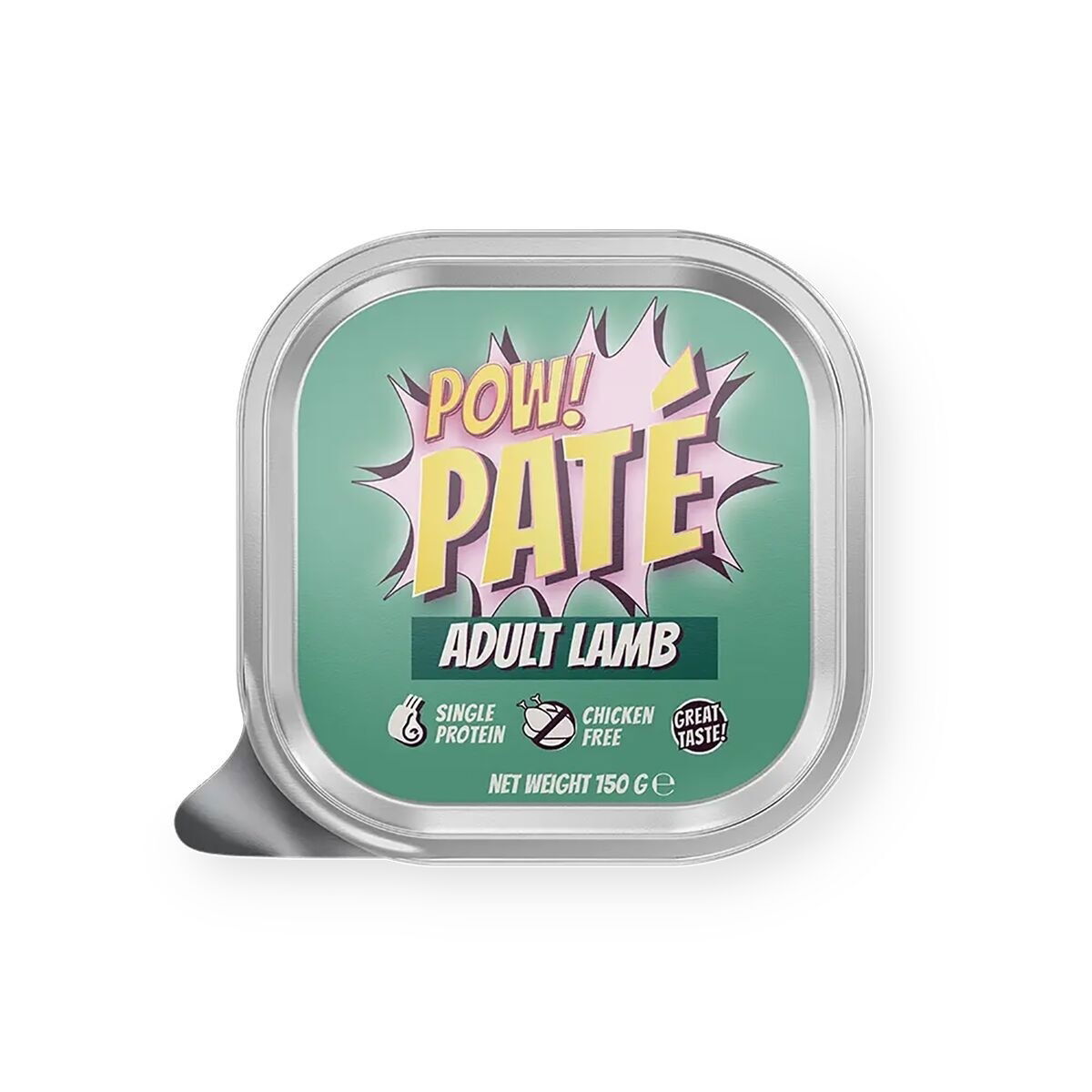 POW! Dog Adult Lamb Paté 150 g