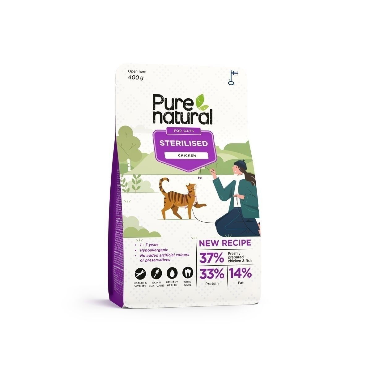 Purenatural Cat Sterilised Chicken