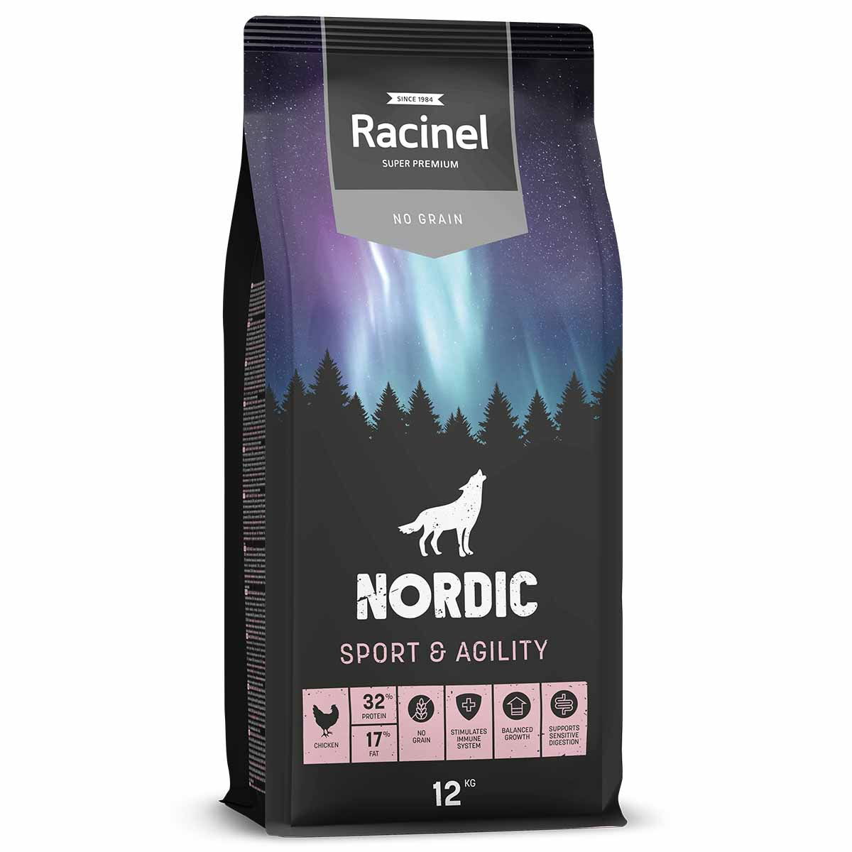 Racinel Nordic Sport & Agility Chicken 12kg