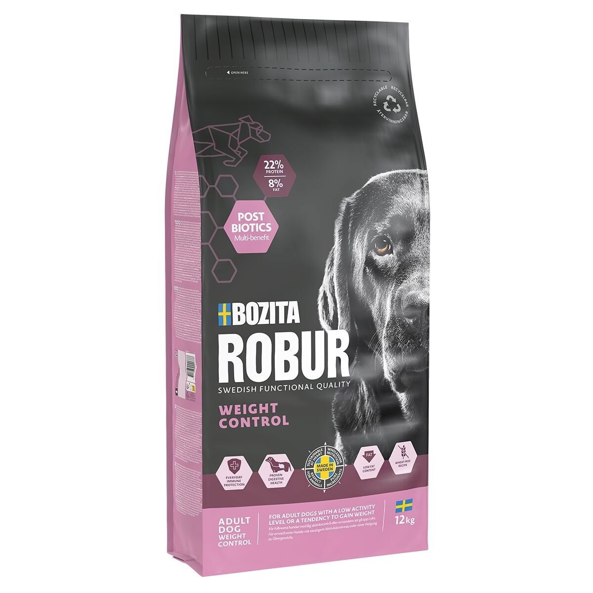Bozita Robur Weight Control 12kg
