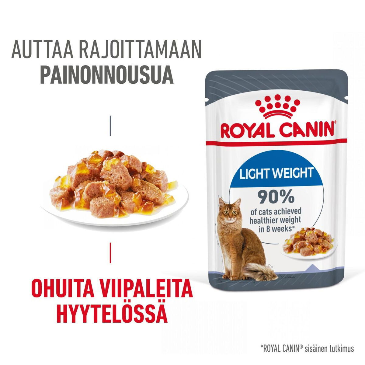 Royal Canin Cat Light Weight Care Jelly, 12 x 85 g