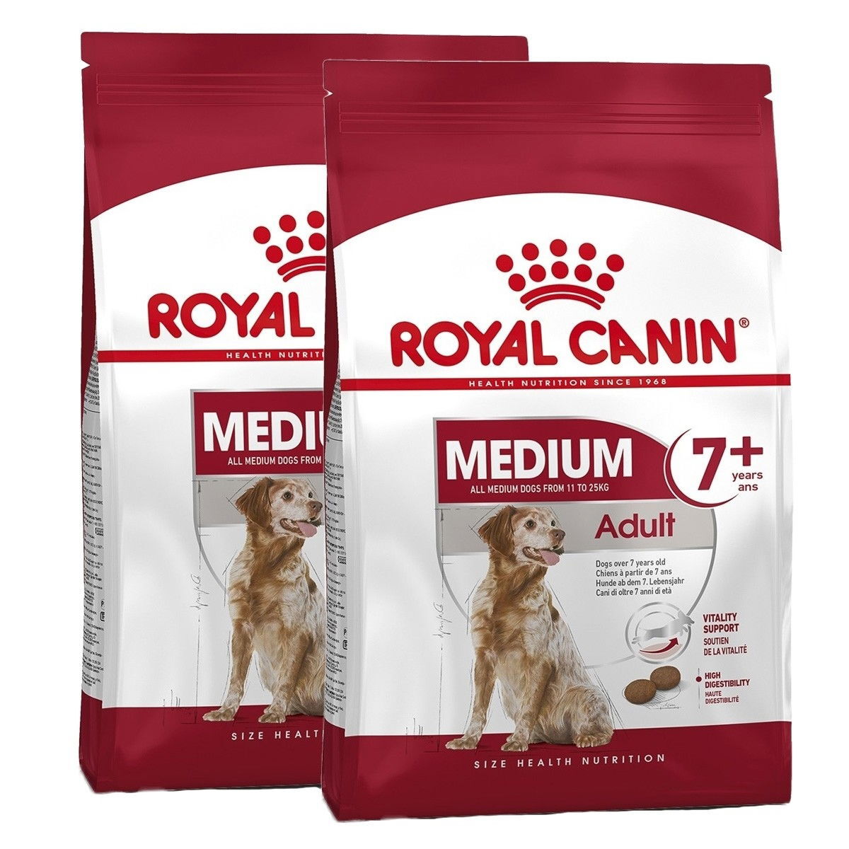 Royal Canin Medium Adult 7+ 2 x 15kg
