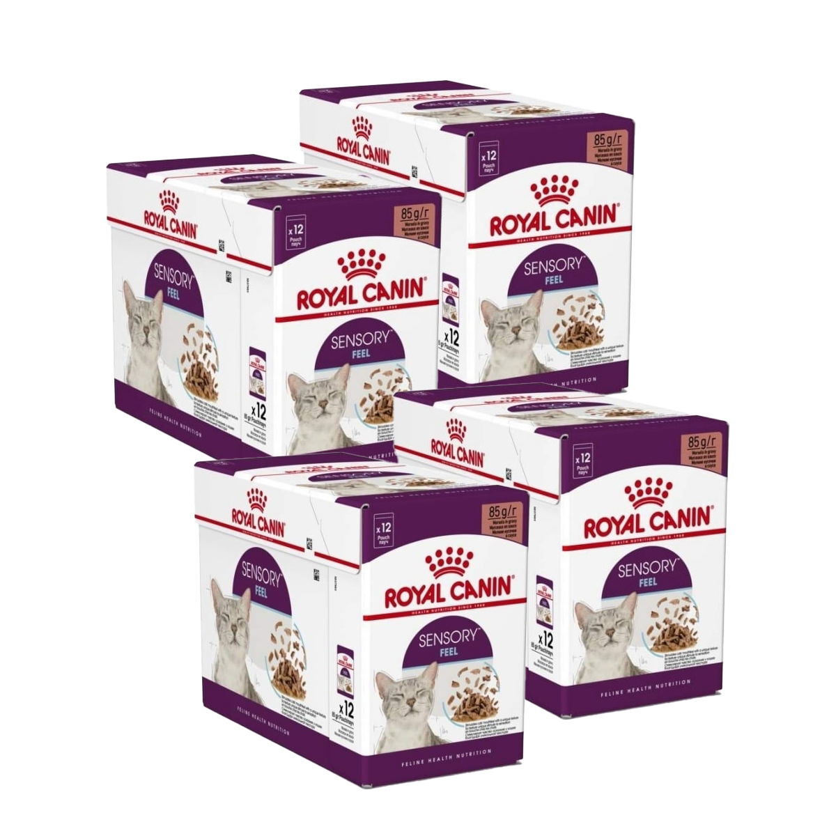 Royal Canin Sensory Feel Gravy 85g, 48-pack