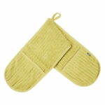 Rukka Aalto Pet puuvillapyyhe taskuilla, omenanvihreä rukka-aalto-pet-handduk-med-fickor-till-hund-gulgron-20x90-cm-87