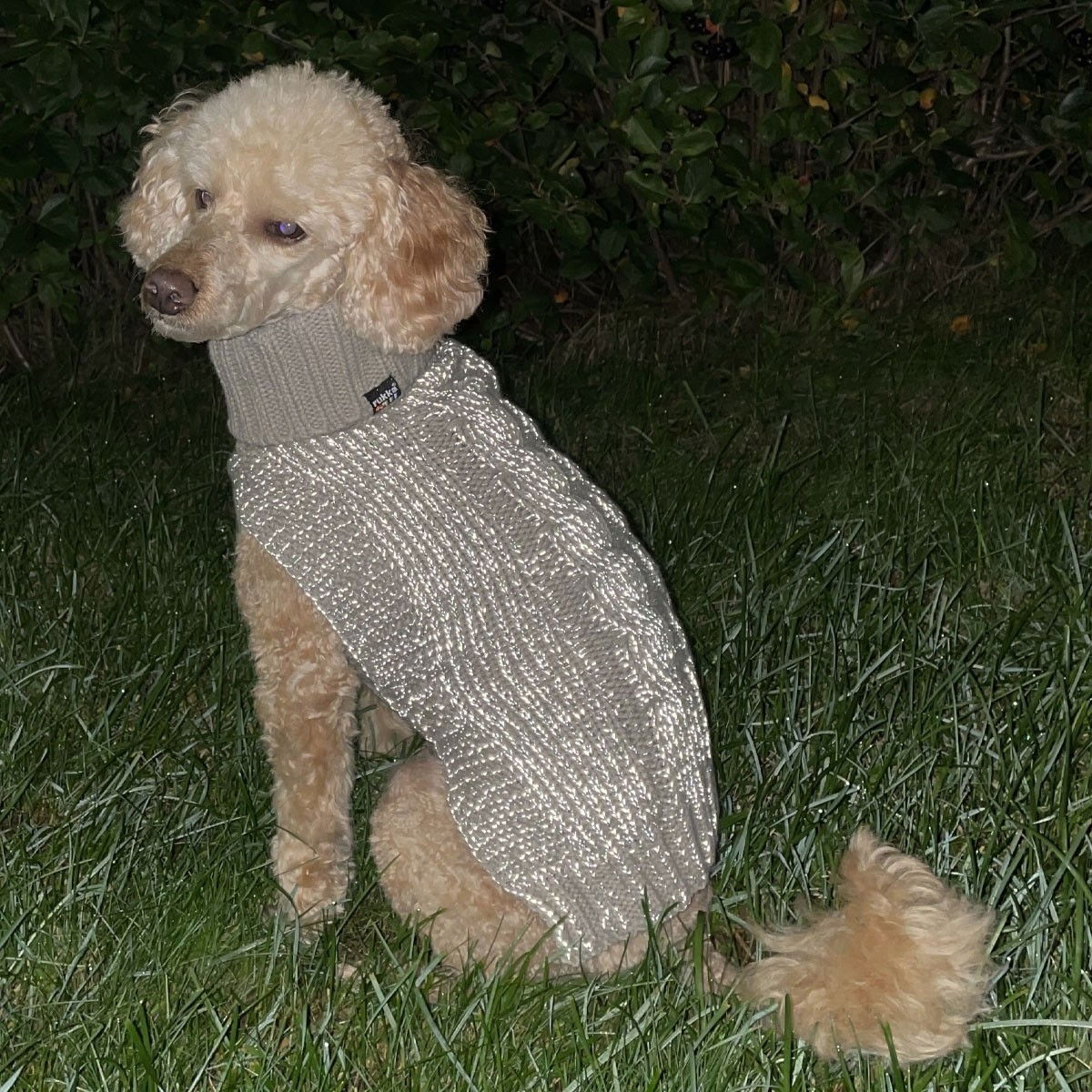 Rukka Sparky heijastava neule, beige