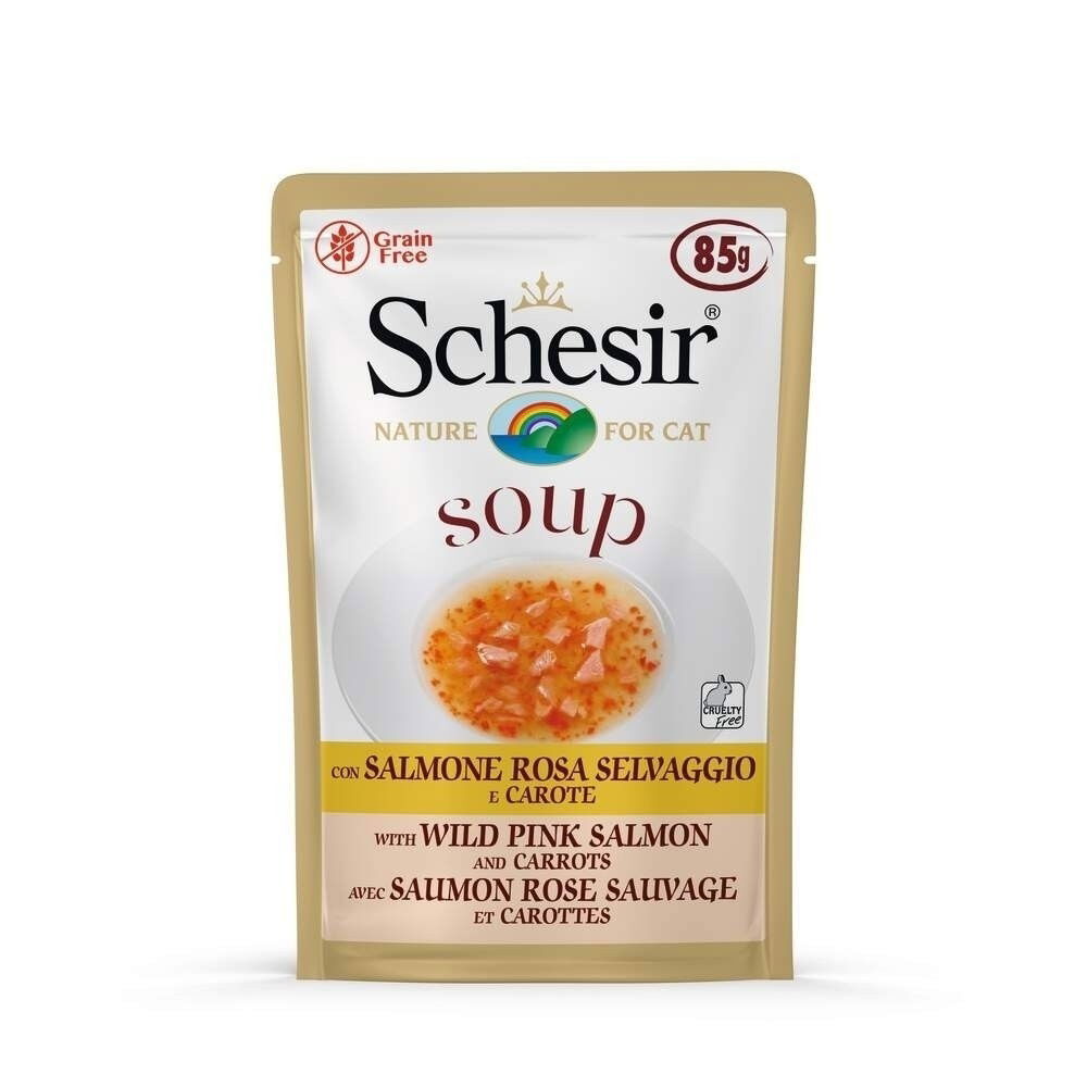 Schesir Cat Soup lohi 85 g
