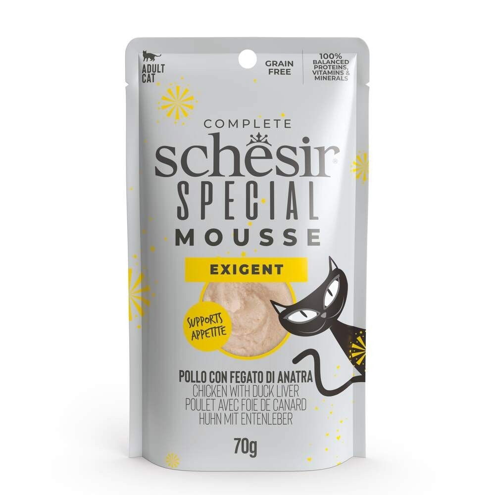 Schesir Special Mousse Exigent kana & ankanmaksa