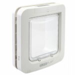Kissanluukku mikrosirulla Trixie SureFlap sureflap-kattdorr-med-microchip-id-vit-small-8e