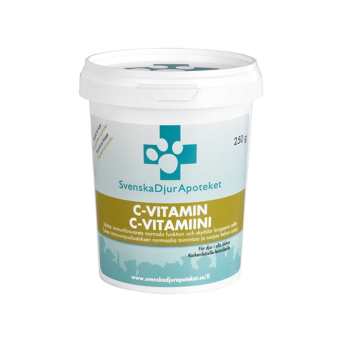 Svenska Djurapoteket C-vitamiini 250 g