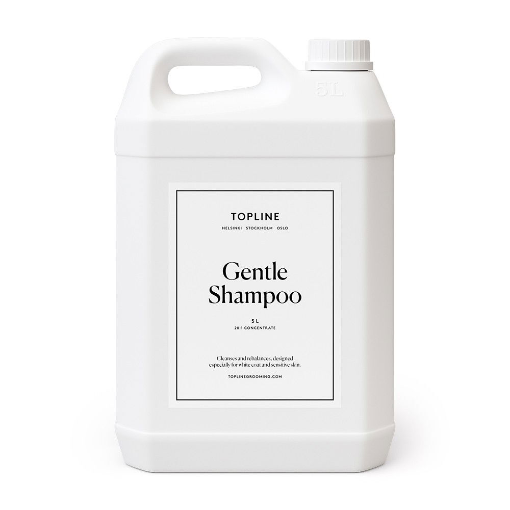 Topline Gentle -koiranshampoo 5 l