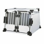 Autohäkki Trixie Double, 93 x 64 x 88 cm trixie-bilbur-aluminium-dubbel-62