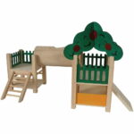Tyrol jyrsijän leikkipuisto 36x16x26 cm tyrol-small-animal-lekplats-6a