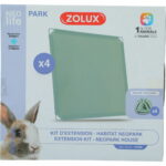 zolux-nlife-habitat-extra-plattor-till-neopark-modular-kaninbur-4-pack-c4